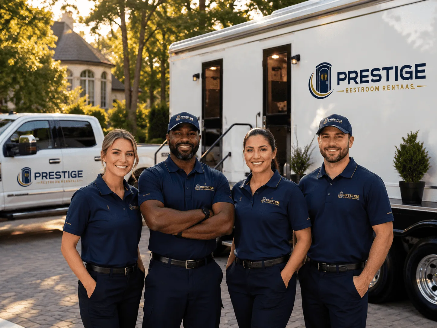 Trusted Luxury Portable Restrooms company in Justin, TX